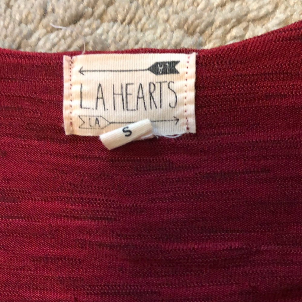 Red crop top - Picture 3 of 6